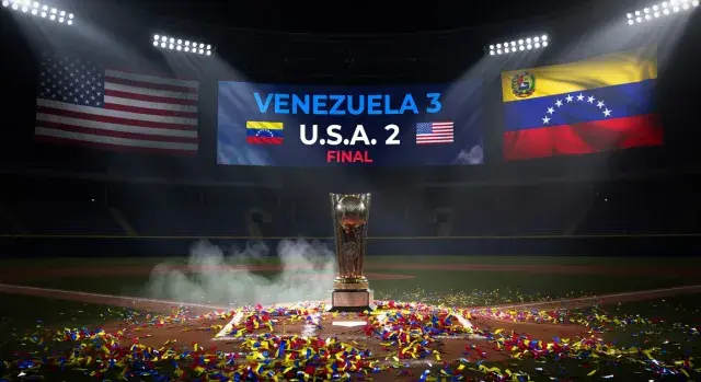 Venezuela defeats U.S. 3-2 to claim first World Baseball Classic title