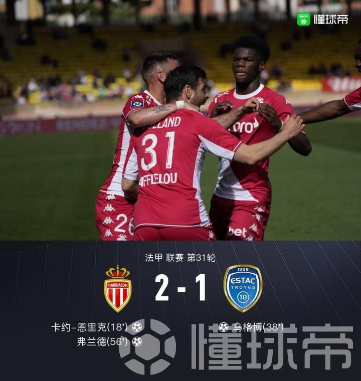特鲁瓦取得胜利，稳固积分榜位置的简单介绍